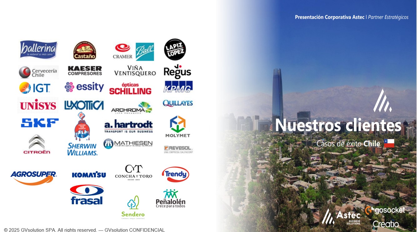 Nuestros clientes ASTEC 1